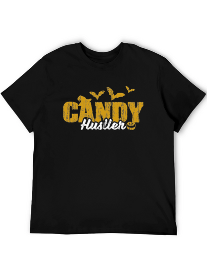 Camiseta Negra Candy Hustler Halloween