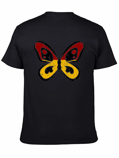 Camiseta Negra con Mariposa Alemania