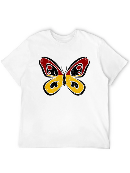 Camiseta Negra con Mariposa Alemania