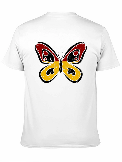 Camiseta Negra con Mariposa Alemania