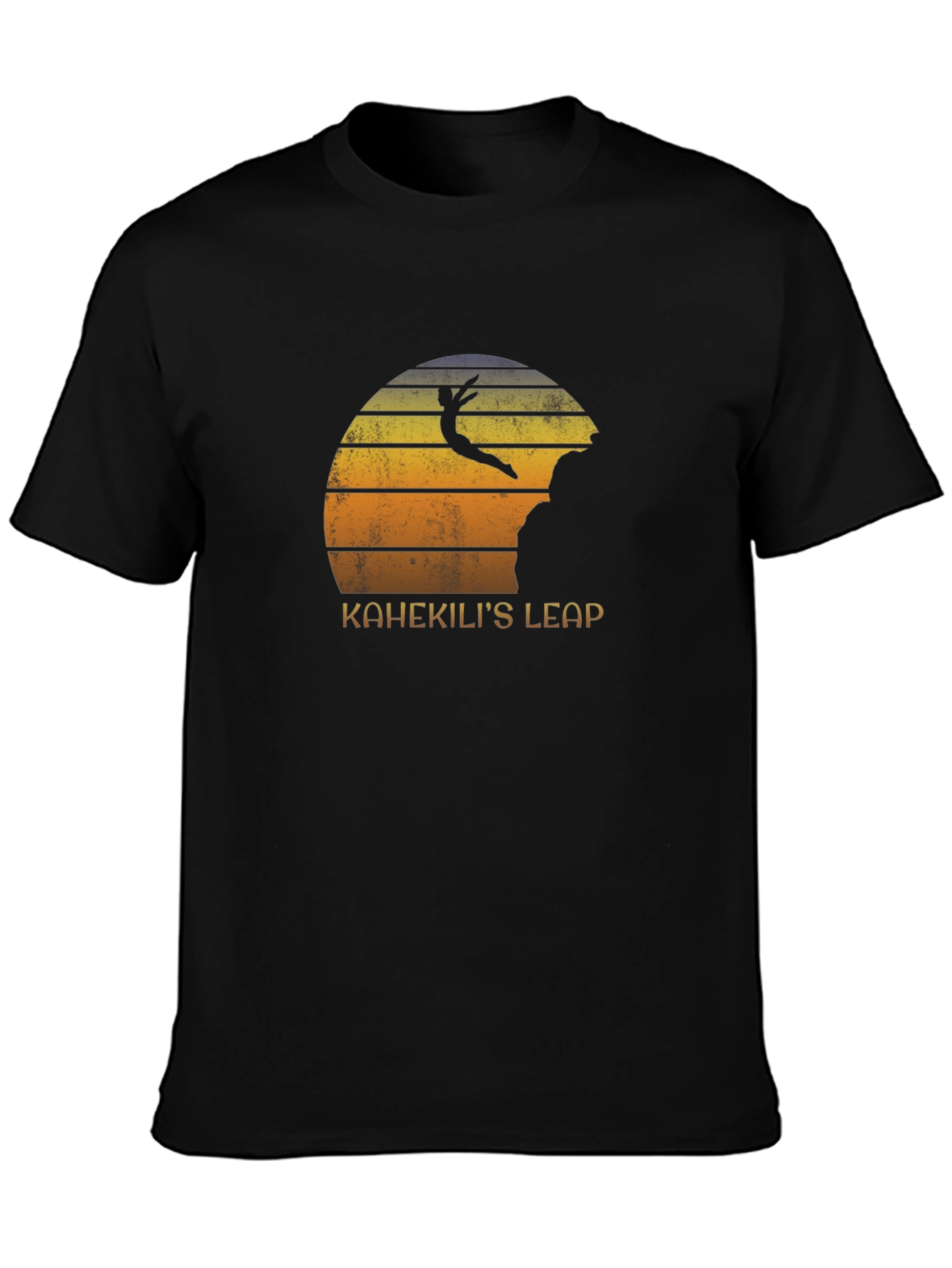 Camiseta Negra: El Salto de Kahekili