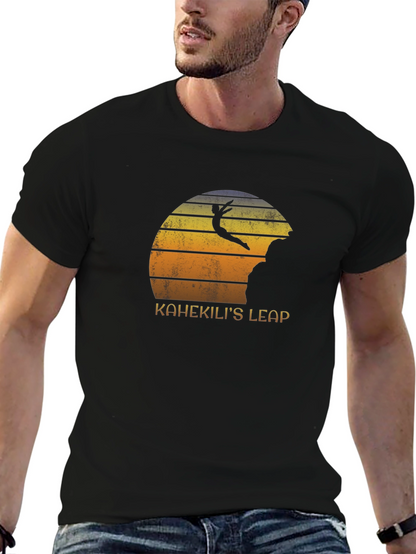Camiseta Negra: El Salto de Kahekili