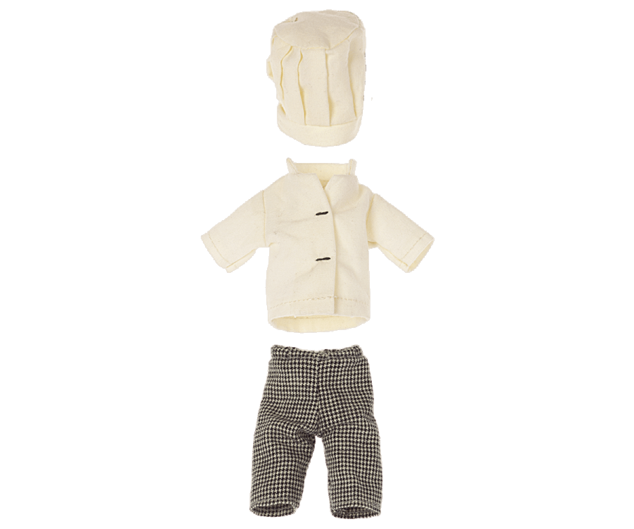 Chef Mouse with Soup Pot and Spoon
