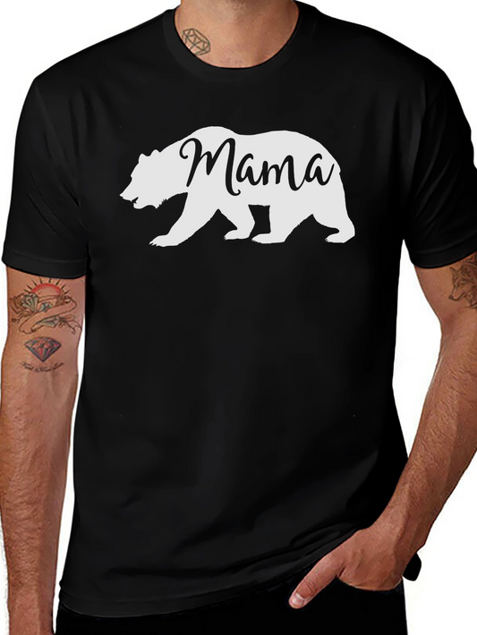 Camiseta Negra Mama Bear