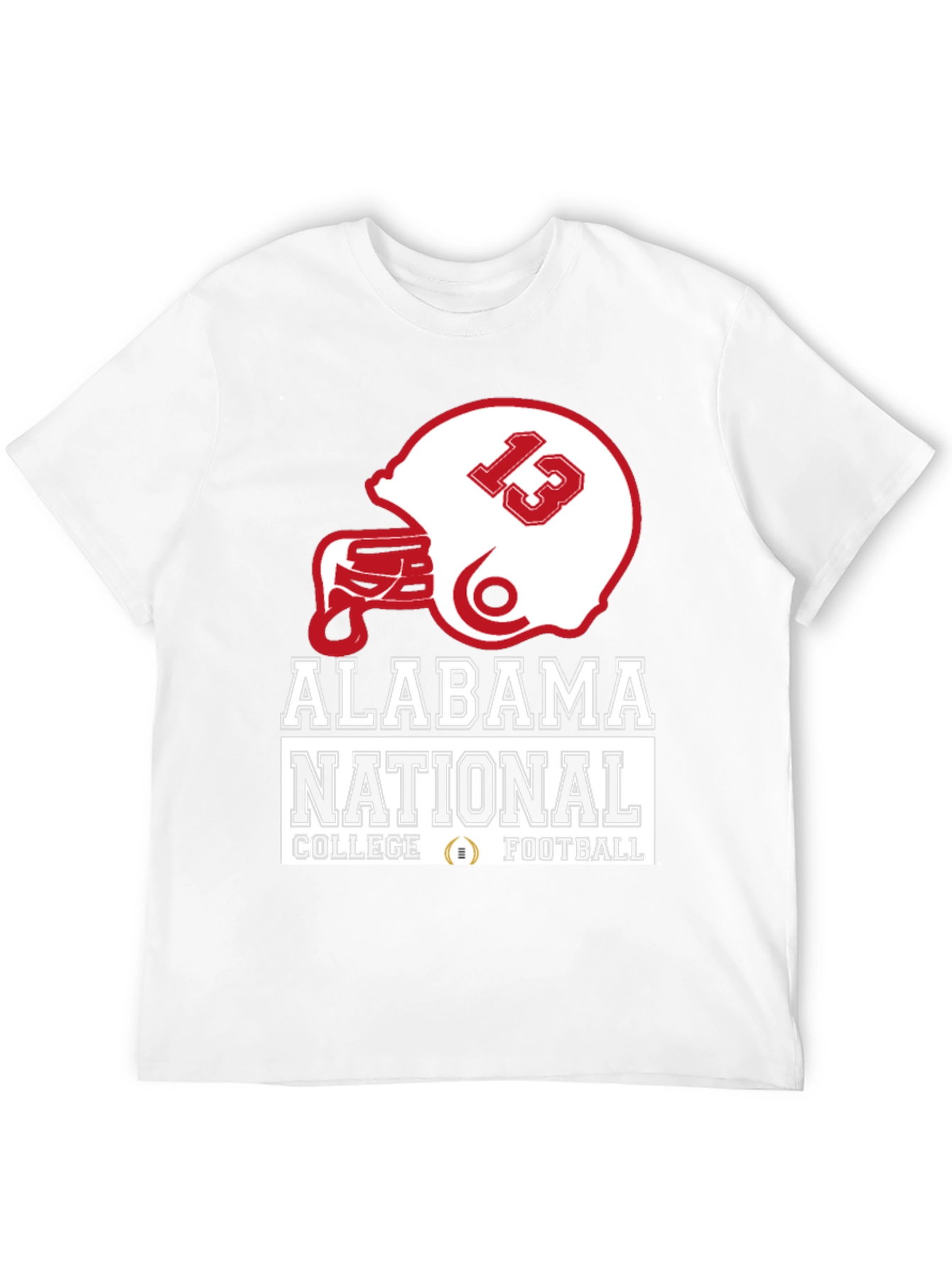 Camiseta Negra Alabama National College Football