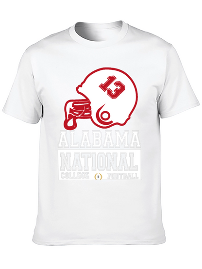 Camiseta Negra Alabama National College Football