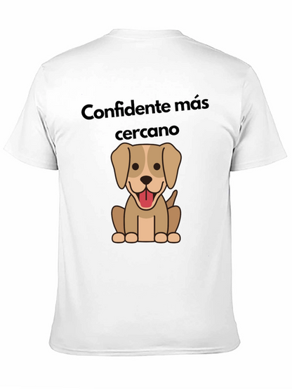 Camiseta Negra Confidente más cercano