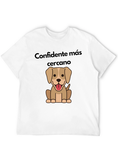 Camiseta Negra Confidente más cercano