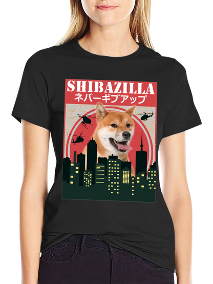 Camiseta ShibaZilla - Nunca te Rindas