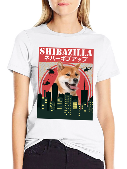 Camiseta ShibaZilla - Nunca te Rindas