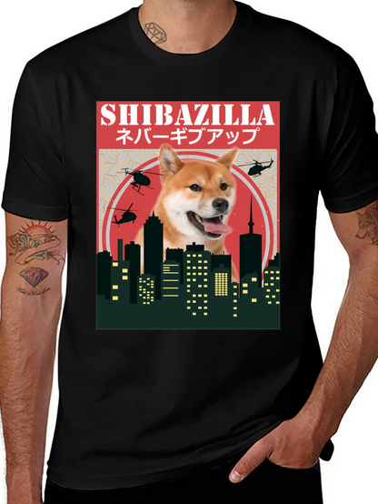 Camiseta ShibaZilla - Nunca te Rindas
