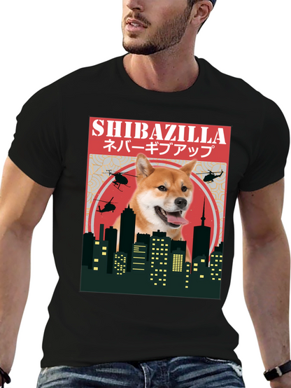 Camiseta ShibaZilla - Nunca te Rindas
