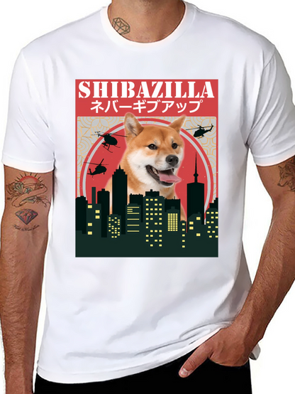 Camiseta ShibaZilla - Nunca te Rindas