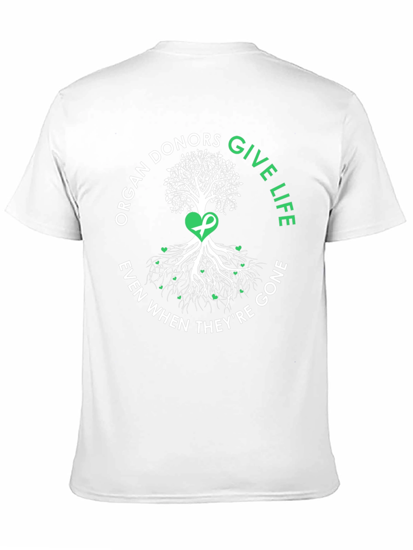 Camiseta Negra Donación de Órganos - Da Vida