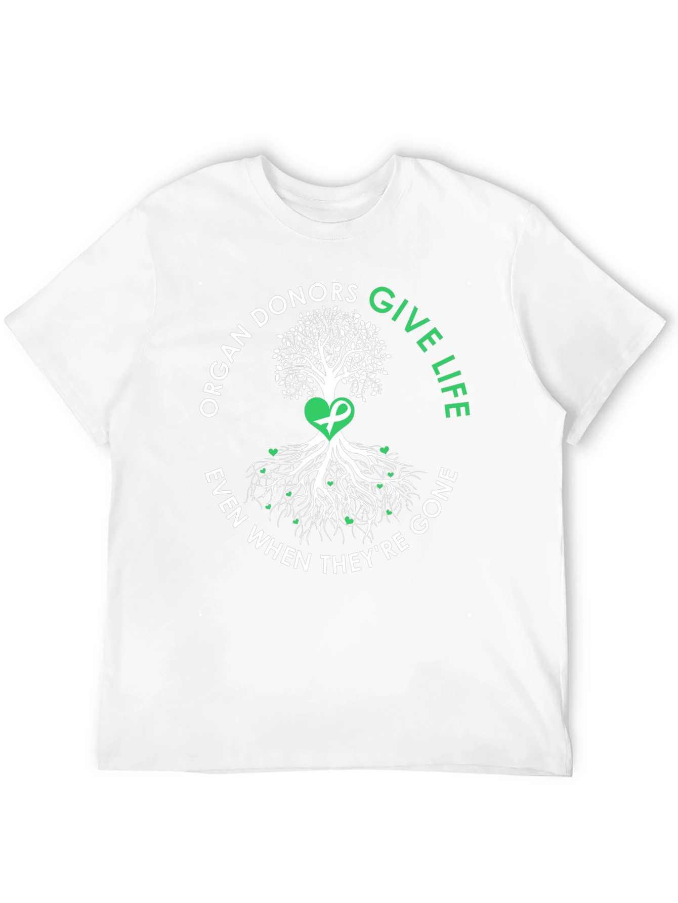 Camiseta Negra Donación de Órganos - Da Vida