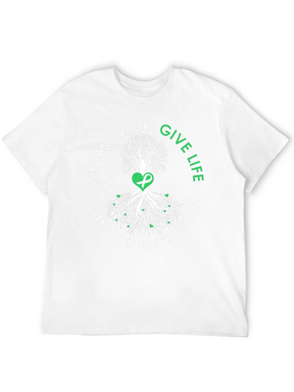 Camiseta Negra Donación de Órganos - Da Vida