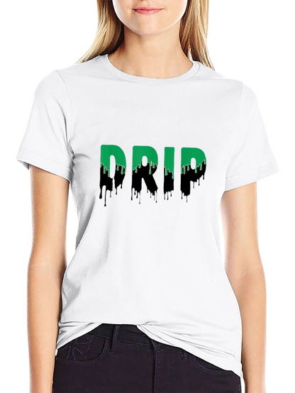 Camiseta Negra Drip: Estilo Urbano y Moderno