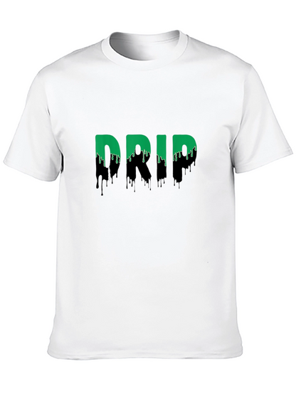 Camiseta Negra Drip: Estilo Urbano y Moderno