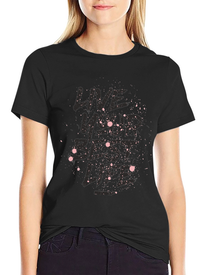 Camiseta Negra Vive Tu Mejor Vida