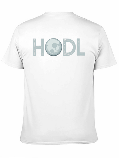 Camiseta HODL Crypto Bitcoin Luna - Algodón Suave