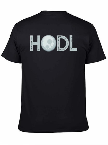 Camiseta HODL Crypto Bitcoin Luna - Algodón Suave