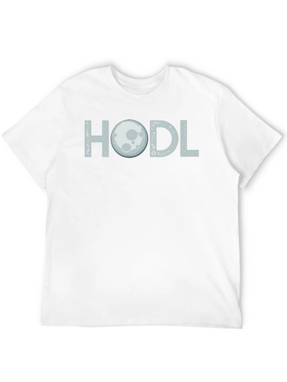 Camiseta HODL Crypto Bitcoin Luna - Algodón Suave