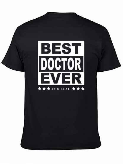 Camiseta Negra: El Mejor Doctor