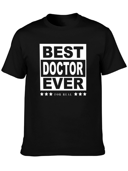 Camiseta Negra: El Mejor Doctor