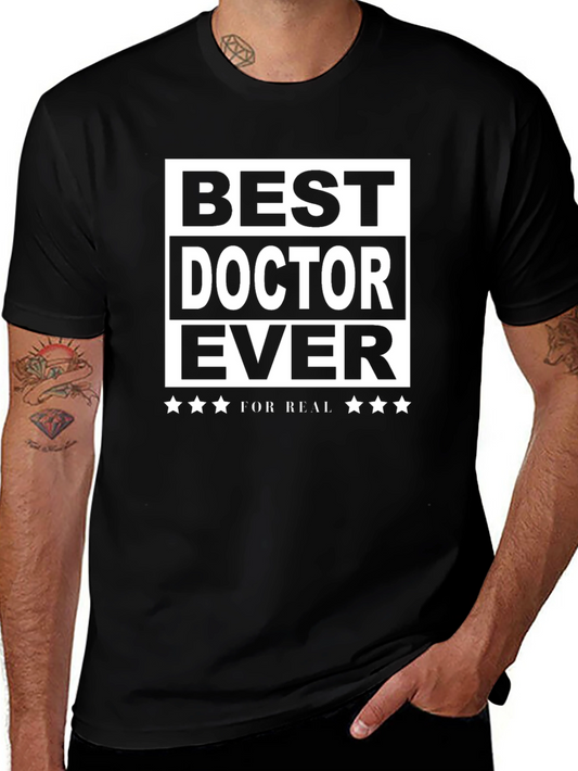 Camiseta Negra: El Mejor Doctor