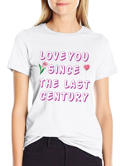 Camiseta Negra Love You Since The Last Century