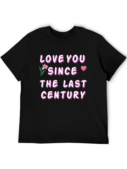 Camiseta Negra Love You Since The Last Century