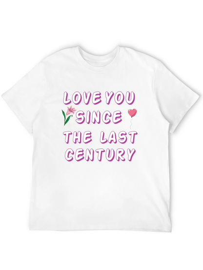 Camiseta Negra Love You Since The Last Century