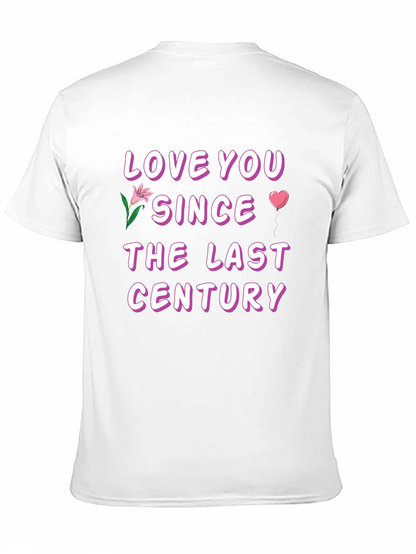 Camiseta Negra Love You Since The Last Century