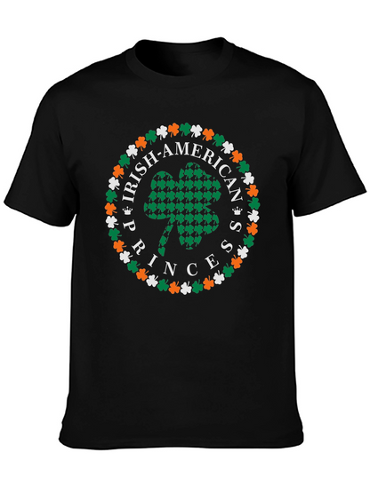 Camiseta Trébol Irlandesa Irish-American Princess