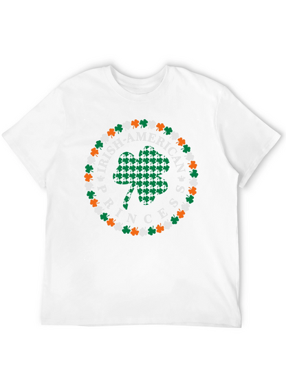 Camiseta Trébol Irlandesa Irish-American Princess