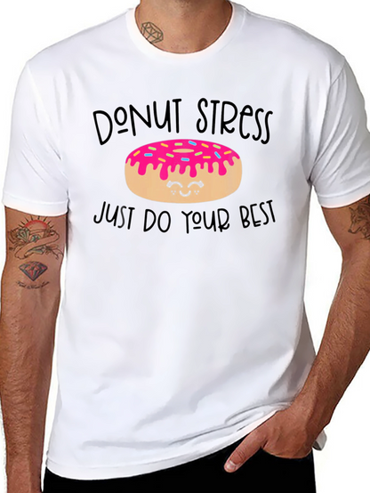 Camiseta Donut Stress - Haz lo Mejor