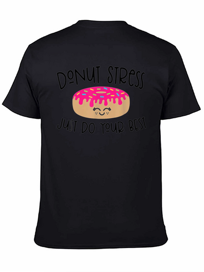 Camiseta Donut Stress - Haz lo Mejor