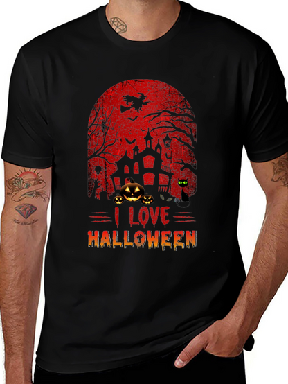 Camiseta Negra Halloween - Diseño Escalofriante