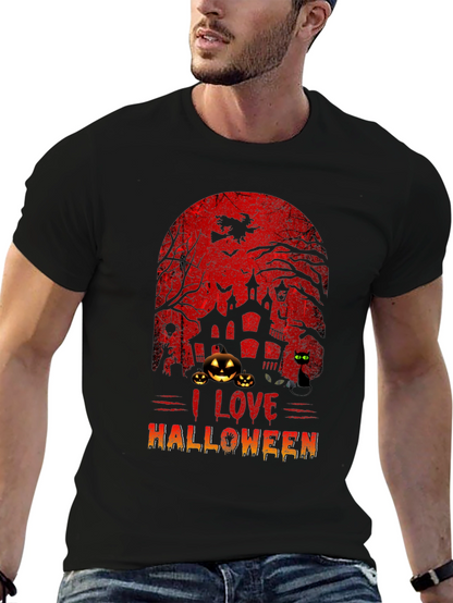 Camiseta Negra Halloween - Diseño Escalofriante