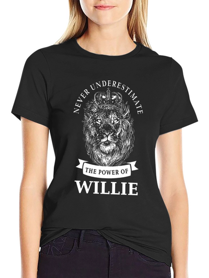 Camiseta Negra El Poder de Willie