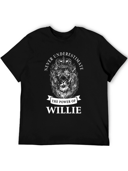 Camiseta Negra El Poder de Willie