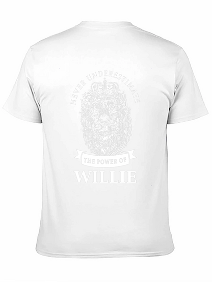 Camiseta Negra El Poder de Willie