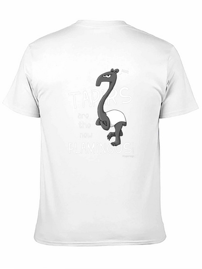 Camiseta Negra Tapirs Are the New Flamingos