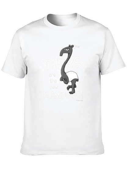Camiseta Negra Tapirs Are the New Flamingos