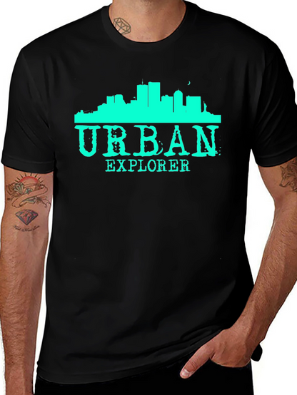 Camiseta Urbana Explorer - Diseño Ciudad