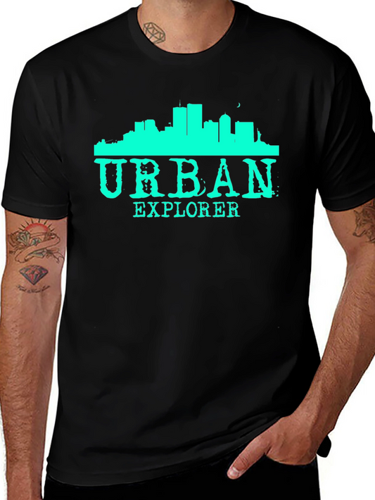 Camiseta Urbana Explorer - Diseño Ciudad