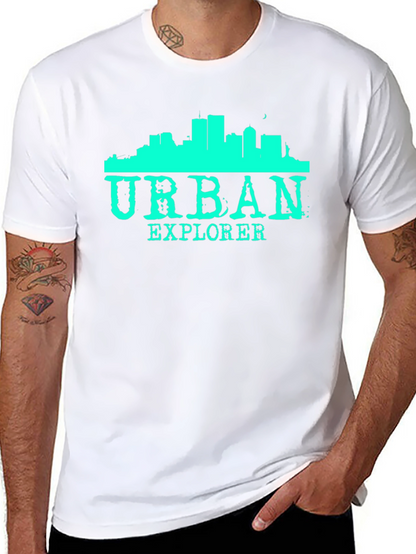 Camiseta Urbana Explorer - Diseño Ciudad
