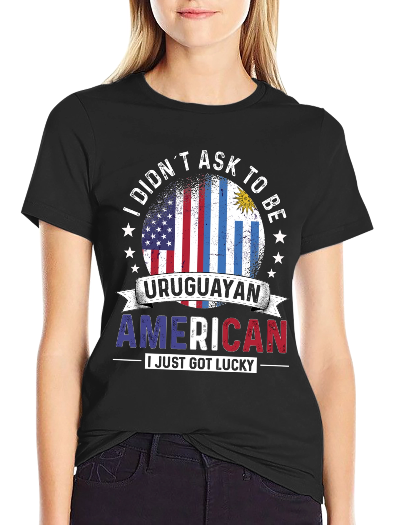 Camiseta Uruguayo Americano - ¡Suerte!