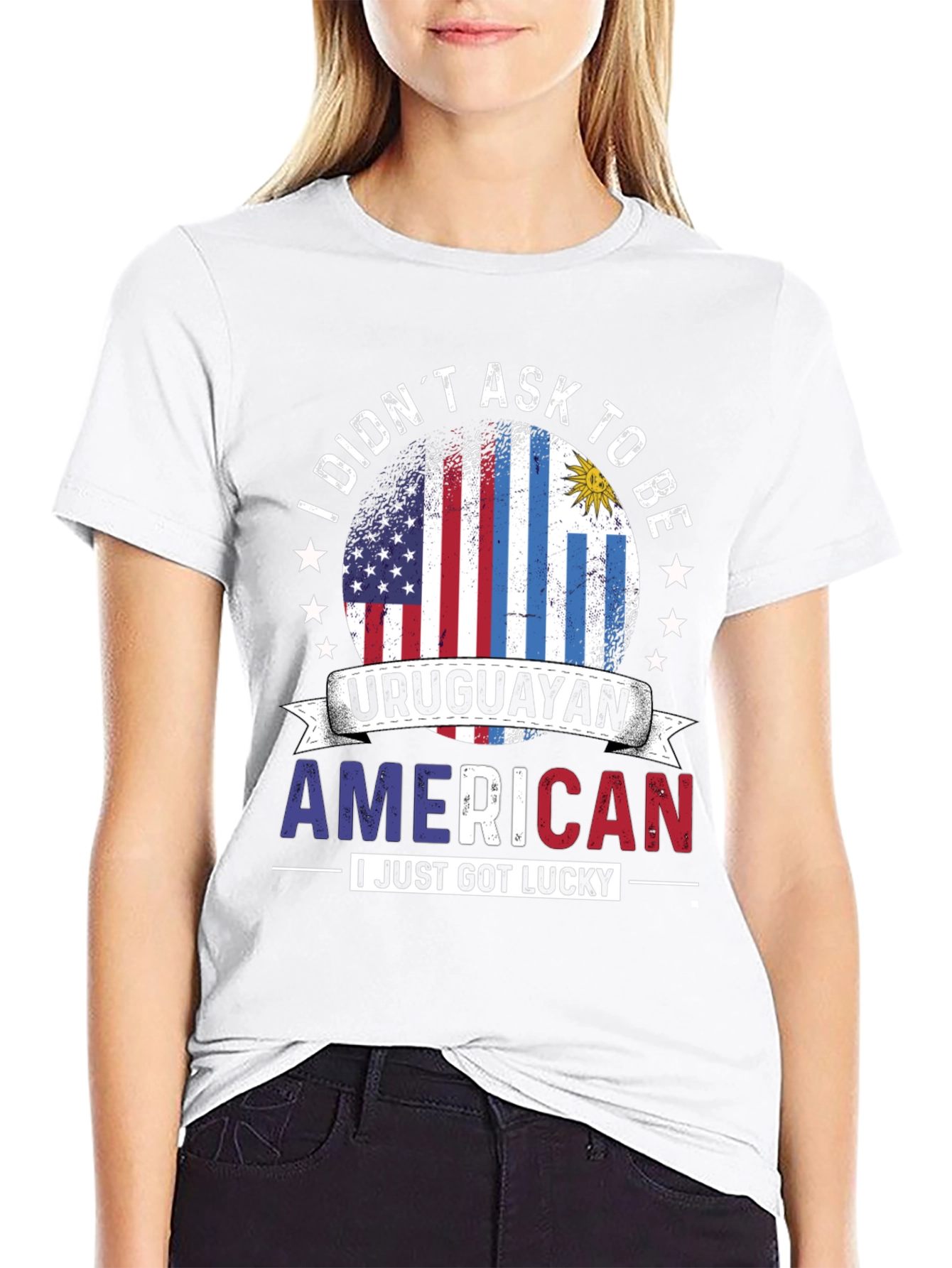 Camiseta Uruguayo Americano - ¡Suerte!