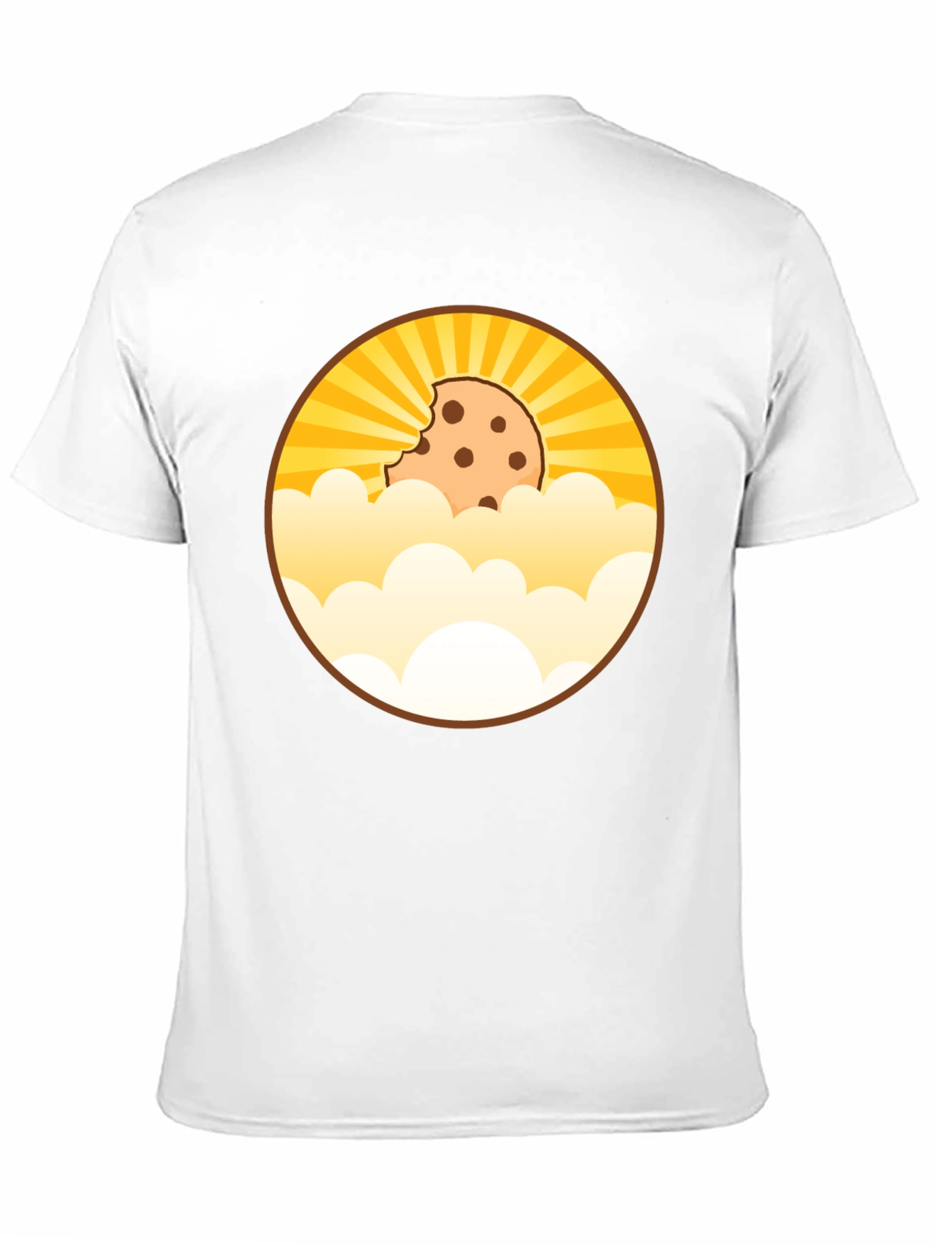 Camiseta Negra Diseño Cookie Celestial